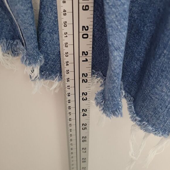 Topshop Moto Dree Cropped Kick Flare Jeans Size 28 Boho - Picture 5 of 8